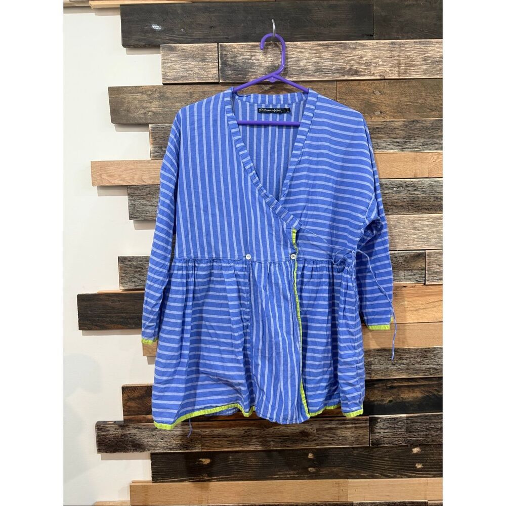 Gudrun Sjoden top blouse sz L